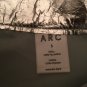 NEW ARC Women's Kaia 100% Genuine Leather Skirt in Silver Metallic - S