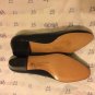 NEW Salvatore Ferragamo Women's Navy Blue Leather Slipons w/ Buckle - 7 B