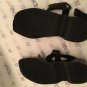 NEW Marithe Francois Girbaud Women's Leather Black w/ White Sandals - EU 37