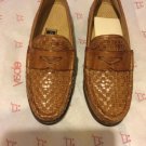 NEW Cole Haan Women's Woven Leather Loafers w/ Comfort Insole - 6 M