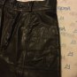 EXCELLENT COND. Bagatelle Leather Brown Gauchos - Junior 11 Waist 26.5&acirc;�� x 26&acirc;��L