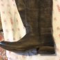Frye Womenâs Distressed Leather Riding Boots - 9M