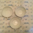 EXEC COND ANTIQUE 3 Burleigh Ware Ironstone Double-Handled Soup Bowls