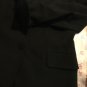 NEW $495 Dana Buchman Black Wool Jacket w/ Velvet Trim and Buttons - 6