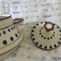 EXCELLENT CONDITION Italian Art Pottery Lidded Casserole - 10&acirc;��T x 11&acirc;��W