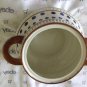 EXCELLENT CONDITION Italian Art Pottery Lidded Casserole - 10&acirc;��T x 11&acirc;��W