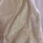 VINTAGE UNUSED Set of 12 White Linen Napkin W/ Cut-Work -12â x 12â
