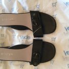 EXCELLENT CONDITION Taryn by Taryn Rose Black Leather Mule Sandals - 9