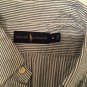 NEW Ralph Lauren Polo Men&acirc;��s Blue Seersucker Shortsleeve Shirt - XL
