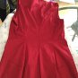 NEW Flavio Castellani Red Bodycon Sleeveless Cocktail Dress - 46