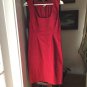 NEW Flavio Castellani Red Bodycon Sleeveless Cocktail Dress - 46