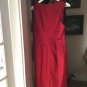 NEW Flavio Castellani Red Bodycon Sleeveless Cocktail Dress - 46