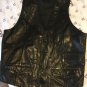 EXCELLENT CONDITION Anthony Michael Black Leather Vest - S