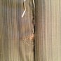 Pair Custom-Made Striated Silk Pleated Drapes - 21&acirc;��T x 50&acirc;��B x 86&acirc;��L