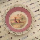 EXCELLENT CONDITION Schumann Reticulated Round Bowl Old Blue Mark/Germany - 9.5”