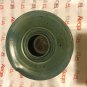 EXC COND Melissa Greene Pottery Ikebana Vase w/ Spiked Tined Frog - 8”D x 3”T
