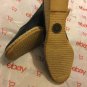 EXCELLENT COND. Salvatore Ferragamo Blue Leather Slip-on Espadrilles - 7B