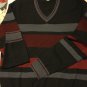 NEW Brooks Brothers 100% Merino Wool V-Neck Sweater - M