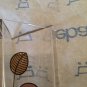 EXCELLENT COND VINTAGE Art Deco Asymmetric Crystal Vase w/ Gold Illustration