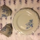 EXC COND 1991 Lisa Keller for Winterling-Bavaria Hand-Painted 7-Piece Tea Set