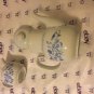 EXC COND 1991 Lisa Keller for Winterling-Bavaria Hand-Painted 7-Piece Tea Set
