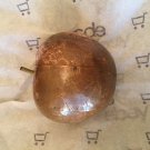 VINTAGE Copper-Clad Apple Paperweight or Decorative Objet - 3.5”T x 3.5”W