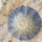 EXCELLENT CONDITION Sydenstricker Lacy Pattern Fused Art Glass Bowl #2- 6.75"