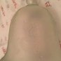 ANTIQUE Iridescent Floral Etched Glass Pendant Lamp Shade w/ 4â Fitter - 9.25âT