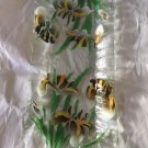 EXC COND Sydenstricker  Bearded Iris Tray w/ Ruffled Edge - 7.5”W x 15.75”T