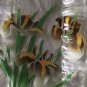 EXC COND Sydenstricker  Bearded Iris Tray w/ Ruffled Edge - 7.5&acirc;��W x 15.75&acirc;��T