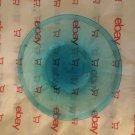 EXCELLENT CONDITION Vintage Venetian Blown Glass Aqua Swirl Dinner Plate - 9”