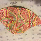 NEW Vera Bradley Reversable Floppy Sun Hat w/ Wide Brim - Capri Melon