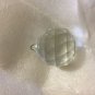 Vintage Crystal Ball for Chandelier - 3.75" Circumference x 1.75"T