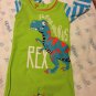 NEW Hatley Roaring T-Rex Swim Rash Guard - 6-9 Months