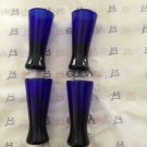 EXCELLENT CONDITION Set of 4 Cobalt Blue Vodka Glasses - 4.125”T