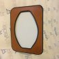 EXCELLENT CONDITION Artisan-Made Leather Frame for 3&acirc;�� x 5&acirc;�� Picture