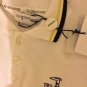 NEW Trussardi Boys White Long-Sleeve Polo Shirt - 2A