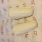 EXCELLENT CONDITION White Majolica Corn Design Salt & Pepper Shakers - 4.5&acirc;��T