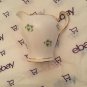 EXCELLENT CONDITION Royal Tara Trellis Shamrock Creamer Irish w/ Gold Accents