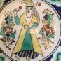 EXCELLENT CONDITION Antique Boch Freres Keramis Hanging Plate - 10&acirc;��