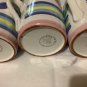 EXC CONDITION Caleca âMelissoâ Pottery Made in Italy Coffee Mugs - 4âT x 3.5âW