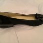 NEW Bruno Magli Womens Open Toe Flats w/ Black Patent Leather Accents - 42