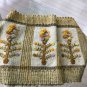 ARTISAN-MADE Wool Embroidered Wall Hanging/Tapestry/Table Runner - 60âL x 21âW