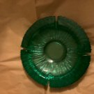 EXCELLENT CONDITION Blenko # 624 Turquoise Glass Ashtray - 9”W