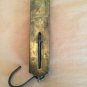 ANTIQUE PS & W Co. Brass Spring Balance Hanging Weight Scale - 50 LBS