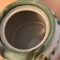 EXC COND John B Taylor Harvest Pattern Stoneware Bean Pot w/ Lid Pitcher 7.5&acirc;��T