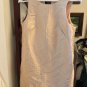 NEW Ann Taylor Sleeveless Darted Dress in Lurex Fabric - 4P