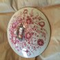 EXCELLENT COND Johnson Brothers Windsor Ware Dover Red Lid for Casserole - 7.75”