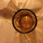 EXCELLENT CONDITION Blenko Glass Early Honey Indented Dimple #418L Vase - 6&acirc;��T