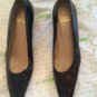 EXCELLENT CONDITION Stuart Weitzman Tortoise Patent Leather Low-Heel Pump - 9.5B